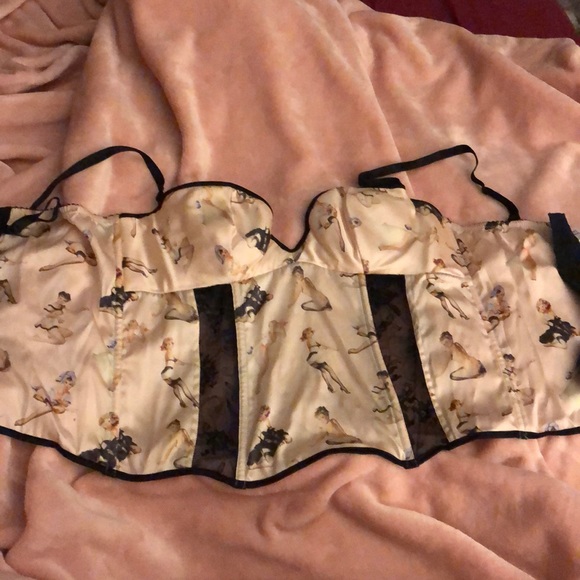 I.D.Sarrieri Other - Super cool Pin Up corset. New with no tag.